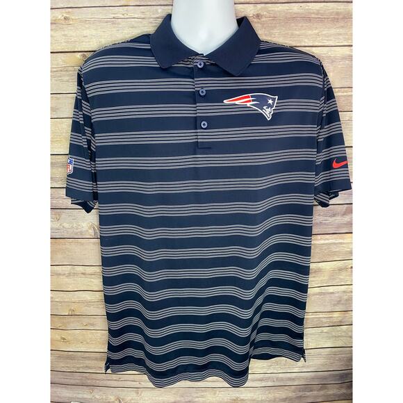 Nike Dri-FIT Patriots NFL On-Field Polo – Men’s Large, Football/Golf Shirt - Picture 1 of 8